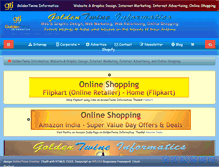Tablet Screenshot of goldentwine.com